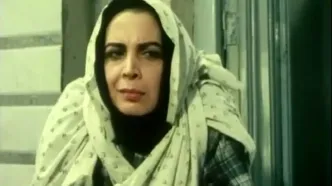 سکانسی از نقش آفرینی متفاوت زنده یاد بیتا فرهی در فیلم اعتراض ۱۳۷۸
