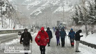 برف زمستانی توچال تهران