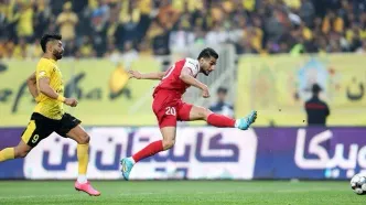 گل اول سپاهان به پرسپولیس