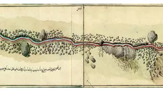 بازخوانی نقشه تاریخی نهر انتقال آب کرج