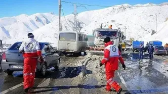 امدادرسانی به ۵۸۰۰ نفر در برف و کولاک در ۱۳ استان