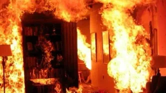 آتش‌سوزی در یک کمپ ترک اعتیاد دیگر در لرستان!