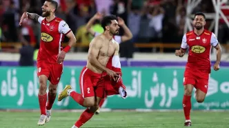 رقص مدیر پرسپولیس از گلزنی عالیشاه در دربی