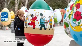 جشنواره تخم مرغ های رنگی نوروز ۱۴۰۳