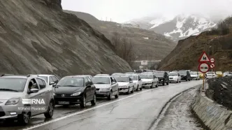 علل ترافیک سنگین جاده چالوس و آزادراه تهران- شمال