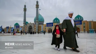 حال و هوای نوروزی زائران در مسجد مقدس جمکران