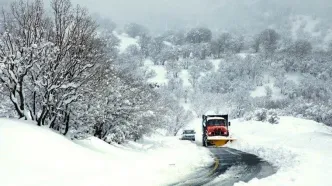 درکدام استانها امرو زبرف می‌بارد؟