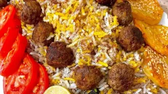 طرز تهیه سماق پلو ویژه وعده سحری+ فیلم