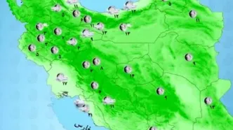 ورود سامانه بارشی از مناطق جنوبی | بارش در کدام استان ها شدیدتر خواهد بود؟ + نقشه