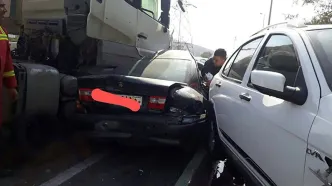 تصادف در محور پلدختر-جاده واشیان‌ با یک کشته و چهار زخمی