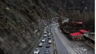 جاده چالوس یکطرفه شد / مسافران بدانند!