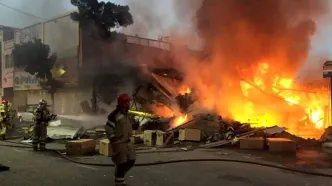 زنده زنده سوختن دو جوان تهرانی در اولین حادثه چهارشنبه سوری پایتخت / جزئیات انفجار در ساختمان دو طبقه