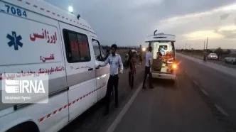 5 کشته و زخمی در تصادف زنجیره‌ای در خوزستان