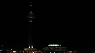 برج میلاد فردا یک ساعت خاموش است