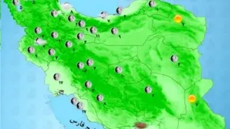 ادامه فعالیت سامانه بارشی | کدام استان ها امروز بارشی خواهد بود؟ + نقشه