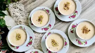 طرز تهیه  دسر عربی برای ماه رمضان| فوق العاده س!