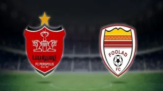 خلاصه بازی امروز پرسپولیس ۴ فولاد ۲