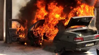 ببینید/ اولین تصاویر از تصادف هولناک و مرگبار خودروی سوخت‌بر در رودان