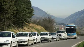 آخرین خبر از وضعیت ترافیکی جاده کندوان امروز یکشنبه ۵ فرورین ماه ۱۴۰۳