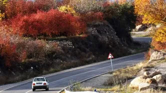 عکس عجیبی که در این شهر شمالی ایران شکار شد