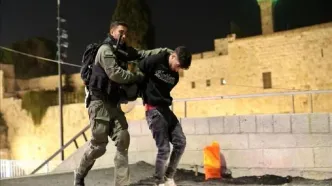 بازداشت خشونت‌آمیز 20 فلسطینی در کرانه باختری