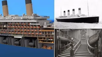 (ویدئو+ عکس) فیلمی شبیه سازی شده از داخل کشتی تایتانیک پیش از غرق شدن