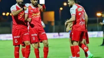 شادی زننده  گلزن پرسپولیس/ عکس