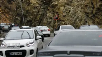 ترافیک سنگین در جاده کرج - چالوس و آزادراه‌های البرز