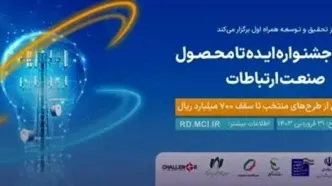 دومین جشنواره «ایده تا محصول صنعت ارتباطات» برگزار می‌شود