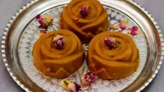 طرز تهیه رنگینک خرما خوشمزه و خانگی