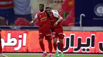 پرسپولیس به یک قدمی استقلال رسید