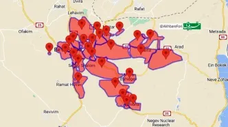 آژیر خطر در مناطق مختلف فلسطین اشغالی به صدا درآمد