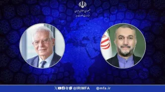 امیرعبداللهیان خطاب به بورل: ایران راهی جز تنبیه اسرائیل در چارچوب دفاع مشروع نداشت