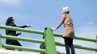 نجات جان زن جوان روی پل «پیرنیا» شیراز