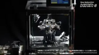 (ویدئو) ربات ژاپنی در گینس رکورد جدیدی ثبت کرد: حل مکعب روبیک در ۰.۳۰۵ ثانیه