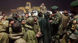 بوی سوختگی نیروهای امداد را به محل حادثه کشاند