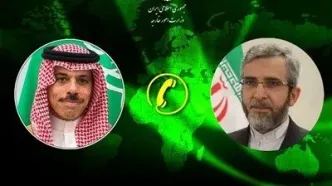 تماس تلفنی وزیر خارجه عربستان با علی باقری