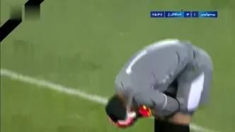 ویدئو | گل اول پرسپولیس به استقلال خوزستان