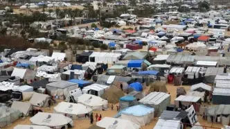 ۸۰۰ هزار فلسطینی در شهر رفح آواره شدند