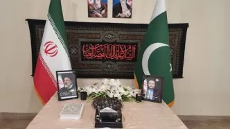 نخست وزیر پاکستان دفتر یادبود شهید رئیسی را امضا کرد+فیلم