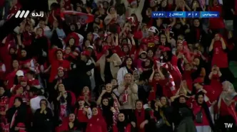 گل دوم پرسپولیس به استقلال خوزستان