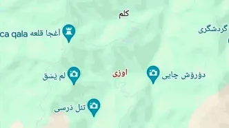 ویدئویی از شرایط جوی محل حادثه  برای بالگرد رییس جمهور