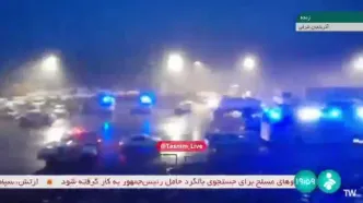 حضور سه وزیر در محل سقوط بالگرد رئیس جمهور