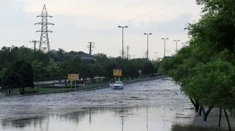 آغاز بارش شدید باران در خراسان رضوی/ احتمال سیلابی شدن مجدد مسیرها