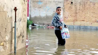 سیلاب شدید در خراسان شمالی +فیلم