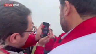 تصاویری از محل دقیق سقوط هلیکوپتر رییس جمهور