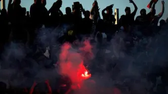 ویدیو مشمئزکننده در ورزشگاه آزادی؛ اینکار همه‌جا قفل بود!