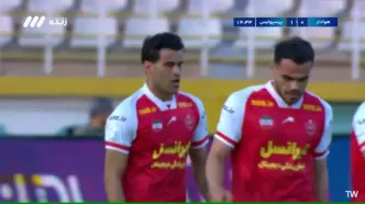 گل اول پرسپولیس به هوادار توسط عیسی آل‌کثیر