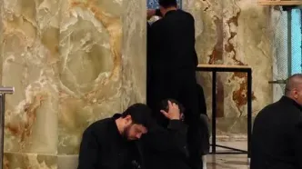 تکذیب شهادت محافظ رئیس‌جمهور  |عکس جواد مهرابی در مراسم تشییع