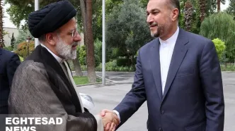 لحظه وداع خانواده شهید حسین امیرعبداللهیان با پیکر وزیر خارجه فقید ایران+ فیلم